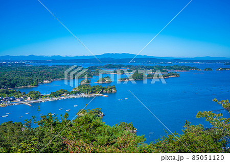 松島四大観 壮観・大高森の景色(宮城県東松島市) 松島四大観 壮観・大高森の景色(宮城県東松島市) 85051120