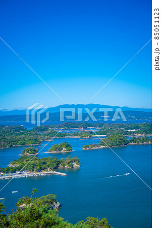 松島四大観 壮観・大高森の景色(宮城県東松島市) 松島四大観 壮観・大高森の景色(宮城県東松島市) 85051123