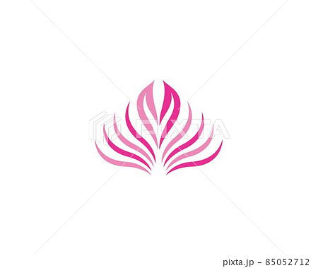 Lotus symbol vector icon 85052712