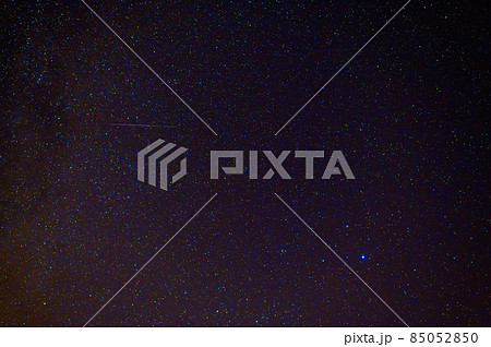 Stars on background of night starry sky at night. Astrophotography of the cosmos, galaxies, constellations with stars and nebulae 85052850