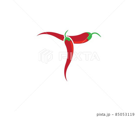 Chili symbol vector icon 85053119