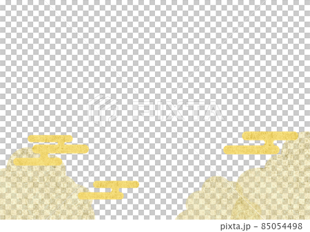 Simple Japanese style background material 85054498