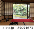茶室からの庭園の眺め 85054673