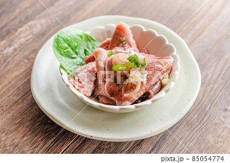 焼肉用　豚タンねぎ塩レモン 85054774