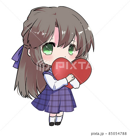Cute Anime Girl stock vector. Illustration of drawing - 78572343