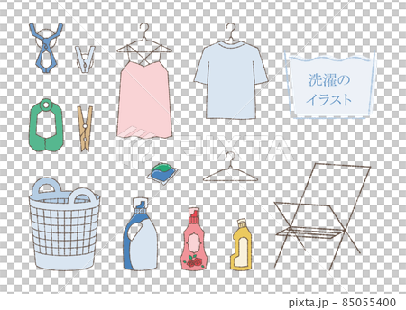 洗濯のイラスト 85055400