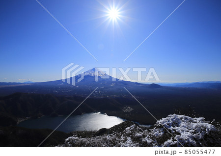 光り輝く富士山 光り輝く富士山 85055477