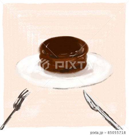 チョコケーキを食べる贅沢 チョコケーキを食べる贅沢 85055718