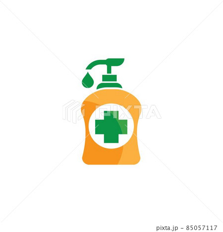 Hand sanitizer icon Hand sanitizer icon 85057117
