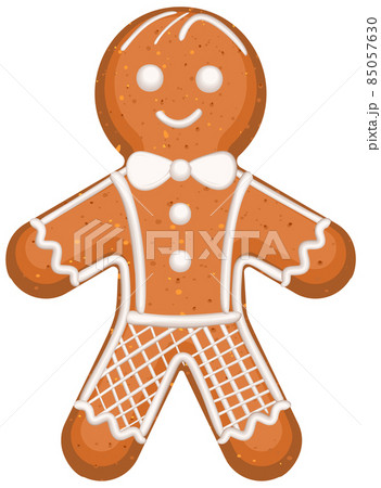 Gingerbread cookie man shape traditional christmas treat baked goods Gingerbread cookie man shape traditional christmas treat baked goods 85057630