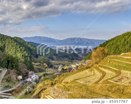 【HDR】明日香村の棚田 85057767
