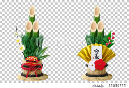Kadomatsu 新年插圖真實 3 85059755