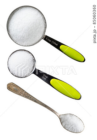 set of fructose crystalline sugar cutout on white set of fructose crystalline sugar cutout on white 85060360