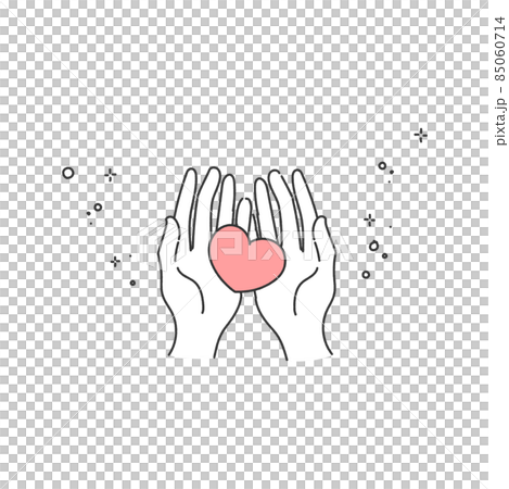 Illustration of a warm heart Illustration of a warm heart 85060714