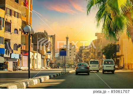 Road and street of Luxor 85061707