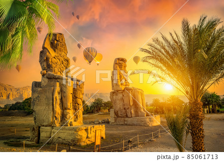 Memnon Colossi and Balloons 85061713