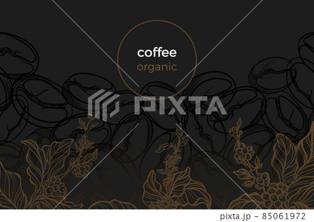 Vector template of coffee 85061972