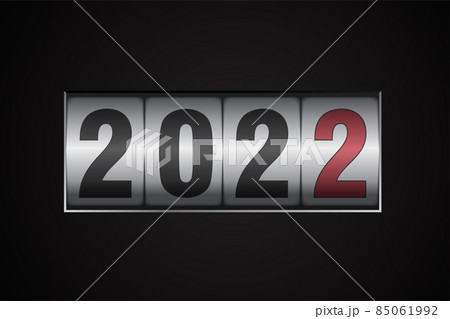 counter showing 2021 digit on dark 85061992