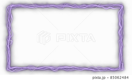 CGレーザー　捻じれたレーザーのフレーム 85062484