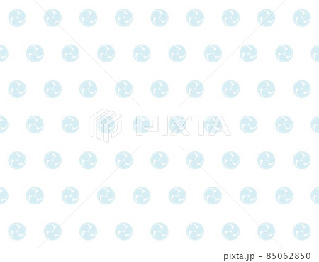 左三つ巴模様 和風背景素材 左三つ巴模様 和風背景素材 85062850