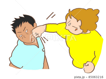 躁状態　興奮して看護師を殴ってしまう女性 85063216