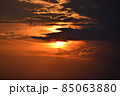 Beautiful sunset and clouds 85063880