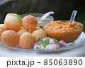 Indian evening snack item Pani Puri 85063890