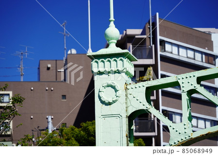 旧六郷橋の橋門 85068949