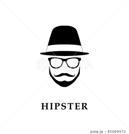 Vector portrait of bearded man Vector portrait of bearded man 85069472