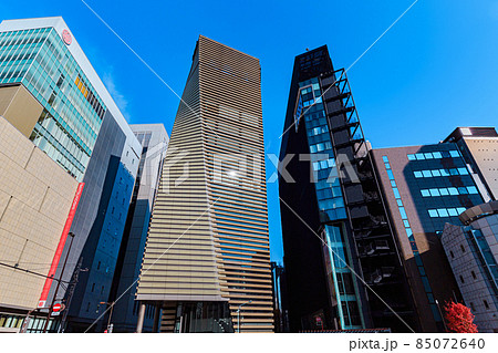 東京 中央区 銀座4丁目の都市風景 東京 中央区 銀座4丁目の都市風景 85072640