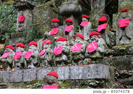 高尾山の登山客を見守る洗心地蔵 高尾山の登山客を見守る洗心地蔵 85074378