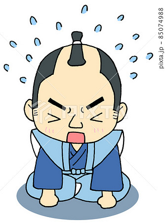 謝る武士 85074988