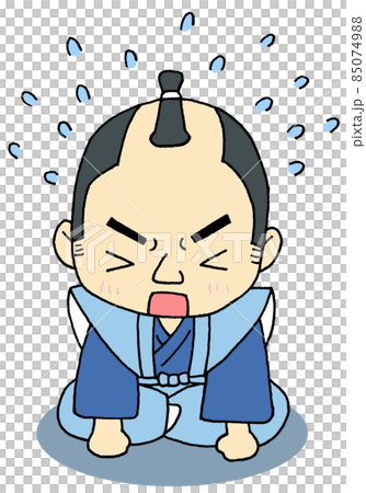 謝る武士 85074988