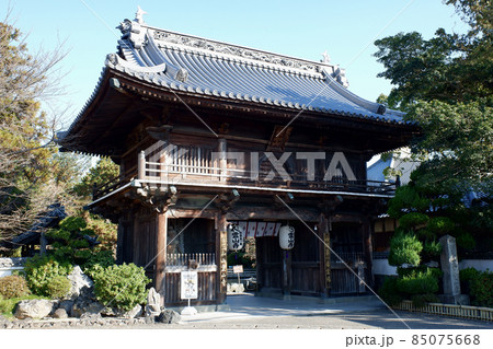 徳島県 霊山寺の山門 徳島県 霊山寺の山門 85075668