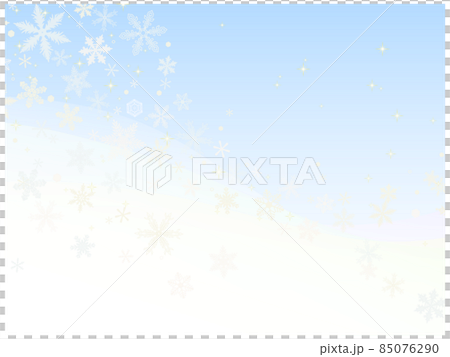 Snowflake wallpaper ⑧ (snow mountain style, gold and silver) 85076290