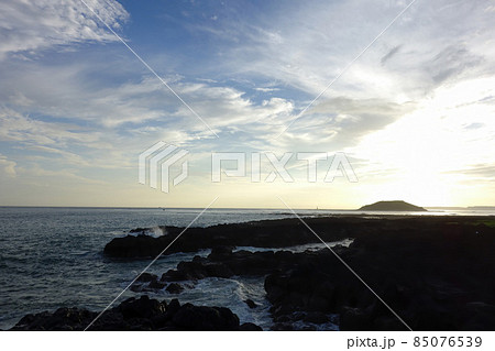 Sunset nature landscape in Penghu island 85076539