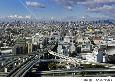 大阪ビル風景 85079563