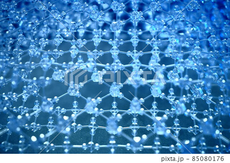 雪の結晶原子構造模型 雪の結晶原子構造模型 85080176