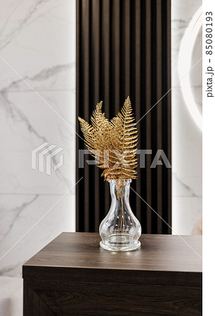 interior of living room with flowers interior of living room with flowers 85080193