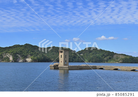 片島魚雷発射試験場跡「射場上屋跡」 片島魚雷発射試験場跡「射場上屋跡」 85085291