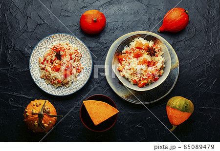 Fragrant pumpkin risotto Fragrant pumpkin risotto 85089479