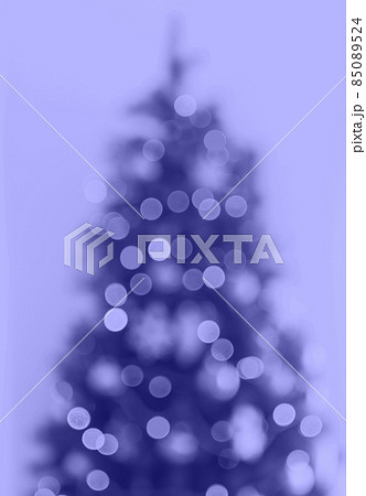 New year very peri blurry christmas tree background New year very peri blurry christmas tree background 85089524
