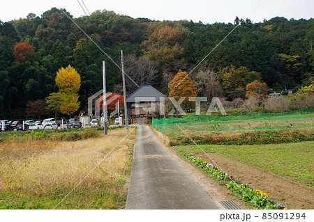 小倉城跡(武蔵国)、山城遠景【埼玉県ときがわ町】 85091294
