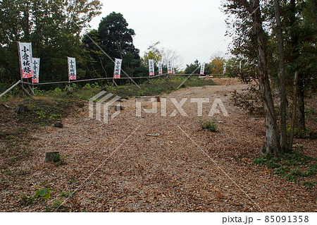 小倉城跡(武蔵国)の広々した郭2【埼玉県ときがわ町】 小倉城跡(武蔵国)の広々した郭2【埼玉県ときがわ町】 85091358