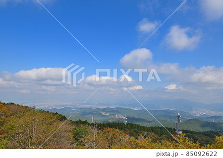 九千部山登山「山頂展望台からの眺め」 九千部山登山「山頂展望台からの眺め」 85092622