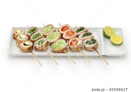 豚バラ野菜巻き串 85096627