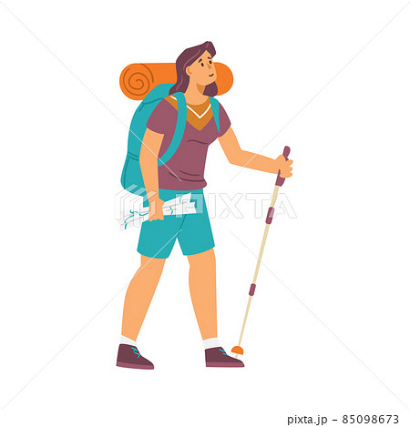 Flat vector illustration isolated on white background. 85098673