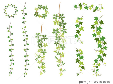 葉っぱのデザインパーツセット 葉っぱのデザインパーツセット 85103040