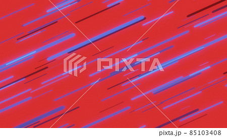 Red and blue flying neon lights abstract background 85103408