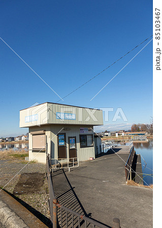 つつじが丘公園 城沼の渡し船乗り場 群馬県館林市 つつじが丘公園 城沼の渡し船乗り場 群馬県館林市 85103467